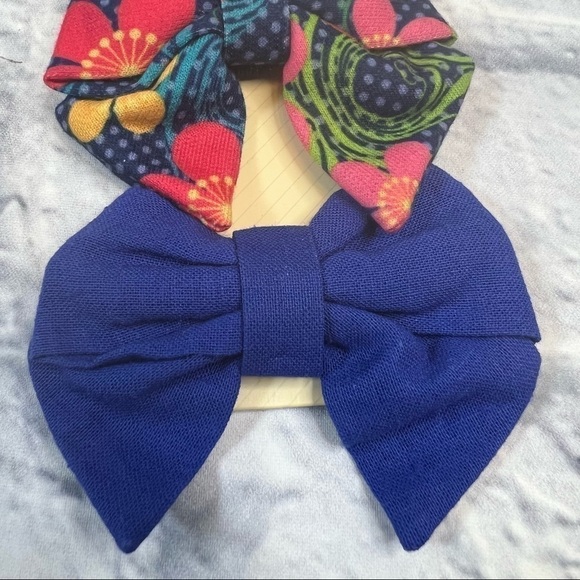 Dog Collar Bows for Small collar sizes - Picture 2 of 4